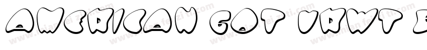 American Got URWT Bol Regular字体转换